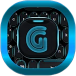 neon glow go keyboard android application logo